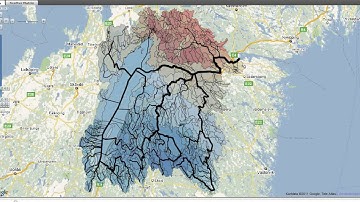 The Hydrology of Motala Ström Simulated by the S-HYPE Model, from SMHI
