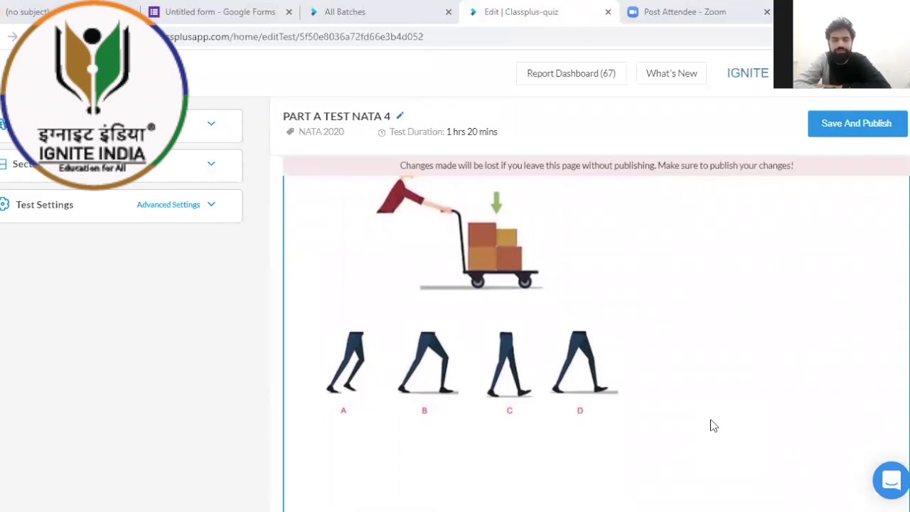 PTQ & MCQ Strategy For NATA 2nd round | HOW to Score 150+ | IGNITE INDIA EDUCATION