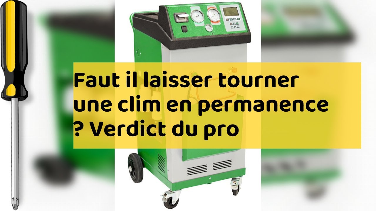 Faut-il laisser tourner sa clim réversible en continu ?