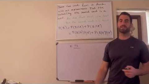 Law of Total Probability | Deck of Cards