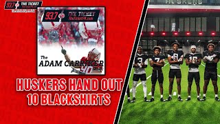 Nebraska Handed Out 10 Blackshirts this Week ahead of Cincinnati Game | Adam Carriker Breaks it Down