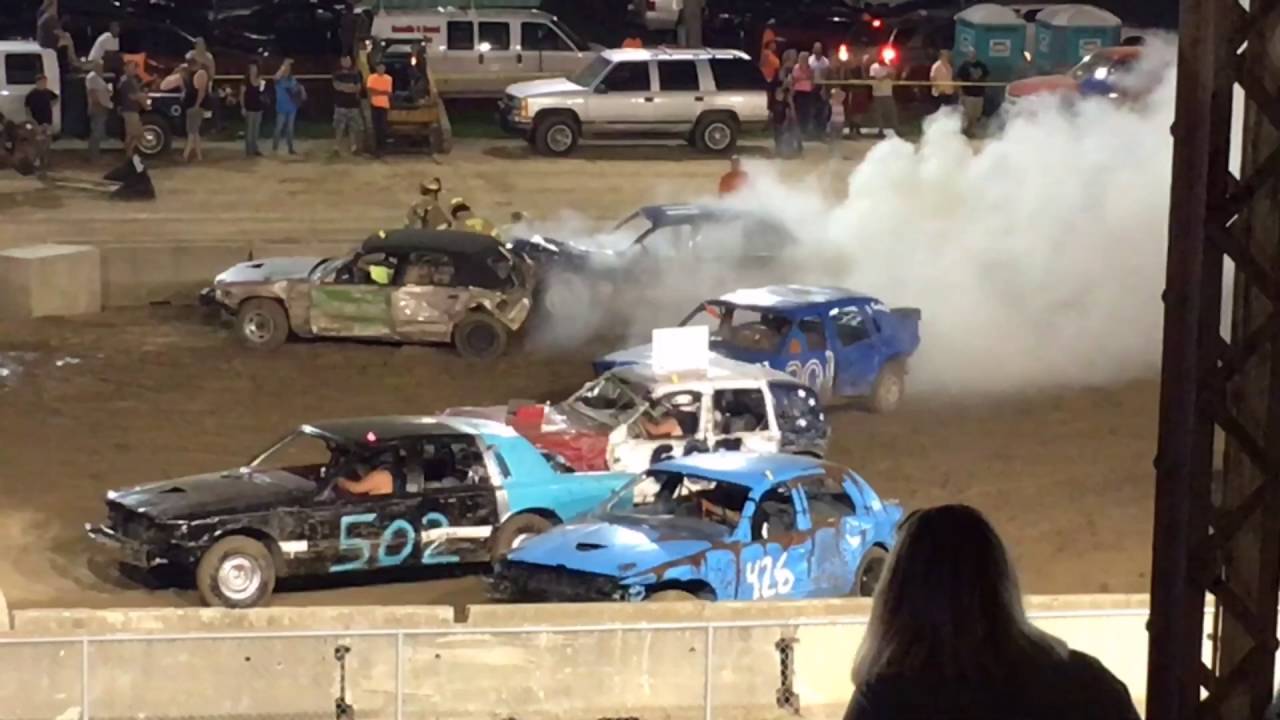 Smash It Demolition Derby Dayton, OH 2016 Part 4 YouTube