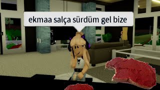 EKMAA SALÇA SÜRDÜM GEL BİZE 🤣🤣 / Roblox Brookhaven / Pro Mia Resimi