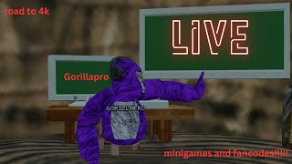 🔴Gorilla Tag🔴LIVE! 5K