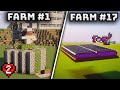 I Built EVERY Farm in Minecraft Hardcore