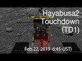 [Mission Control Live] "Hayabusa2" Touchdown Operation (TD1)（English）