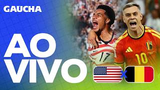 AO VIVO: ESTADOS UNIDOS x BÉLGICA | OITAVAS DE FINAL | COPA DO MUNDO | 06/07/2026