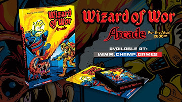 Wizard of Wor Arcade for the Atari 2600 – Champ Games