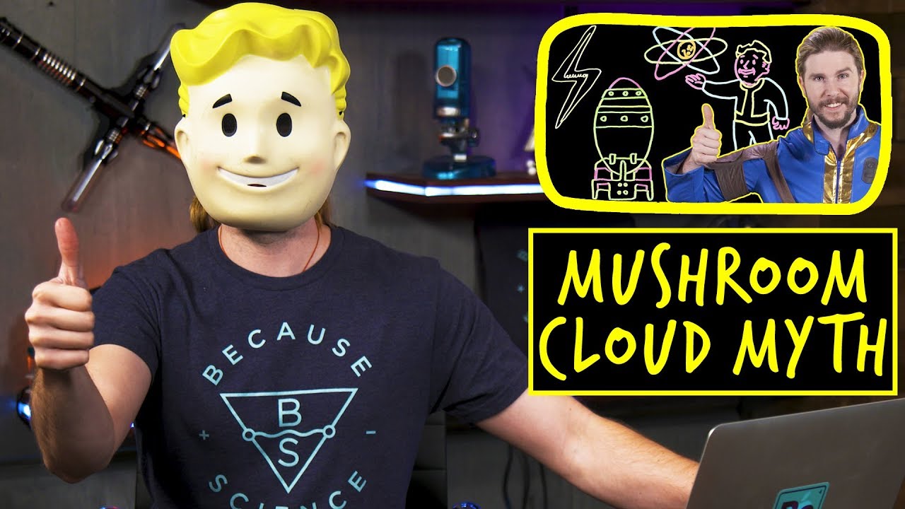gaming logo Mushroom Cloud Myth | Because Science Footnotes