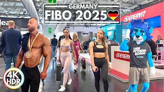 FIBO 2025: World's Biggest Fitness Expo in Köln Germany! 4K HDR Walking Tour