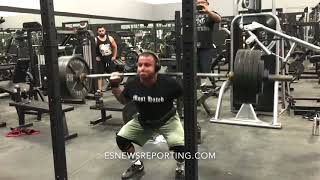 (MUST SEE) Pushing 555lbs!!! World Strongest Mexican BIG BOY - EsNews