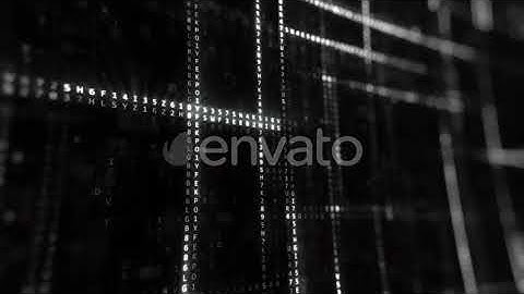 Abstract Blue Hex Background Technology | Motion Graphics - Envato elements