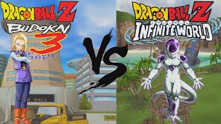 Tas C18 Vs Frieza &Mecha - Dbz Budokai 3Infinite World Comparison