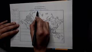 Maps - Ocean, Seas, Gulfs and Straits