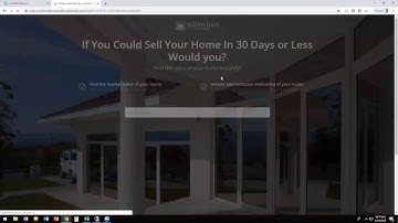kvCORE – Seller Landing Page