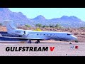 Gulfstream V | Up Close Private Jet Take Off At Scottsdale Executive