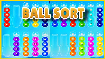 color ball sort wooden puzzle (level 1790-1797) #relaxing #gaming