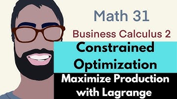 8.4 Constrained Maxima and Minima--Maximize Production (Video 6)