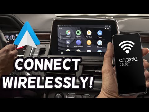 How to Connect to Wireless Android Auto DITCH THE CORD! 