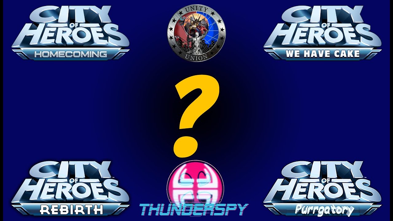 Differences between the City of Heroes private servers 2023 - YouTube