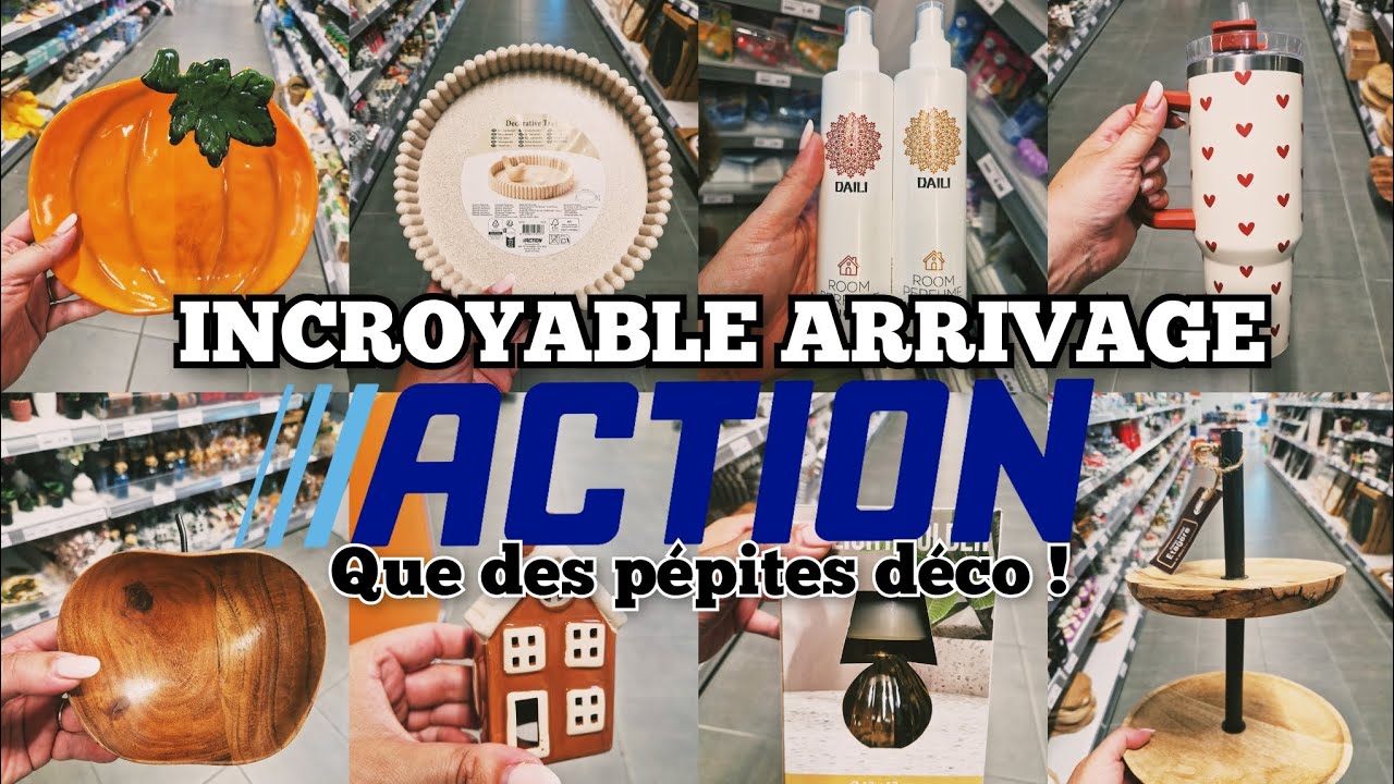 🍁QUE DES PÉPITES DÉCO ACTION & HAUL DE MES ACHATS 🛒