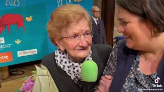 Entrevista a Josefina Suárez Suárez de Casa Vidal de Caneo en Otur (Valdés), Paisana del Año 2023.