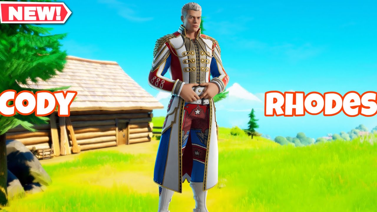 Fortnite Rodes Fortnite Cody Rhodes Skin Gameplay (Full Showcase) - YouTube