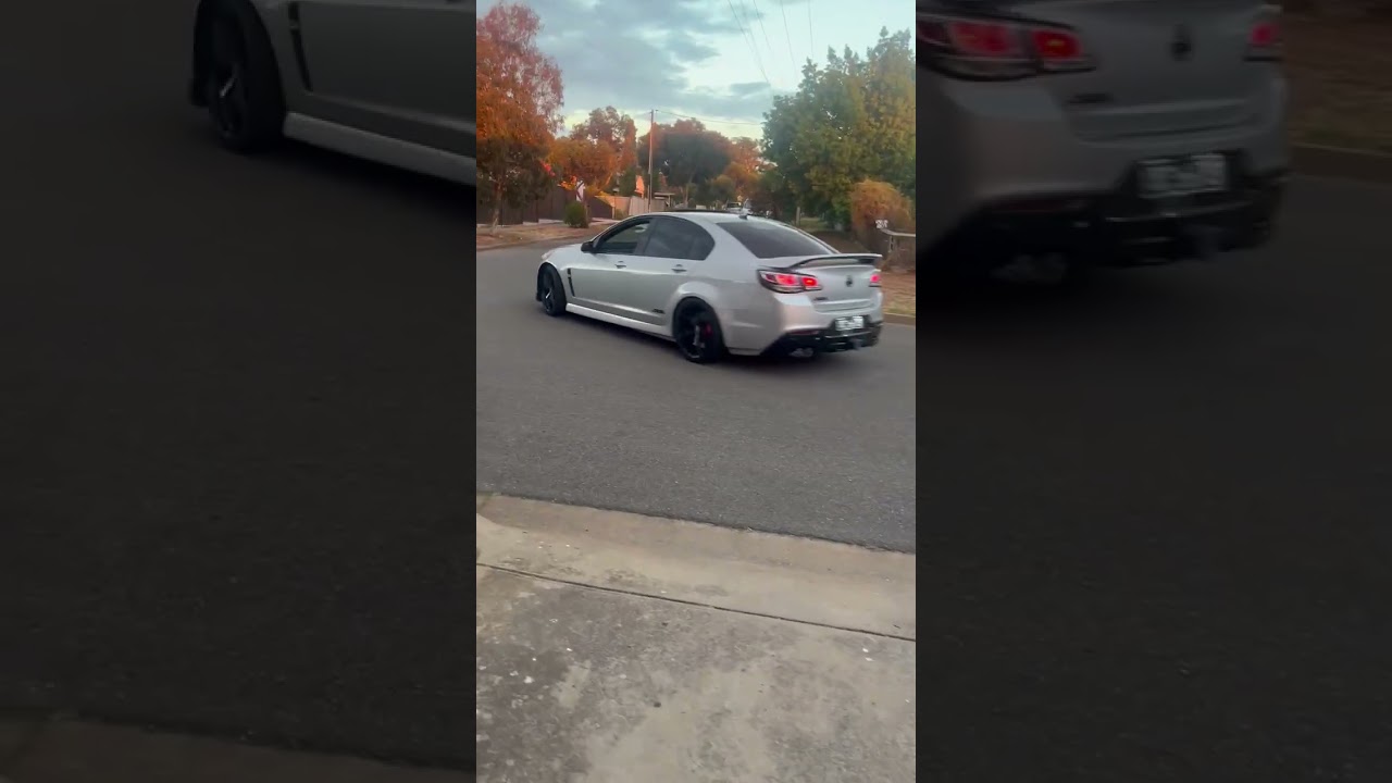 Holden Commodore VF SSV New Pacemaker Exhaust + cam + Harrop 2300. Quick test