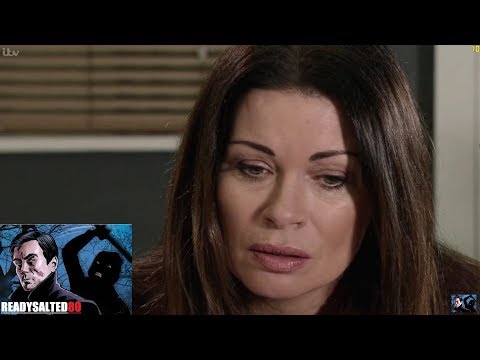 Coronation Street - Carla Watches The Security Camera From The Boat Fire
