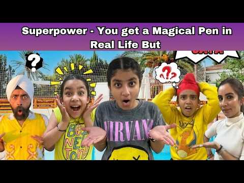 Superpower - You get a Magical Pen in Real Life | RS 1313 SHORTS | Ramneek Singh 1313
