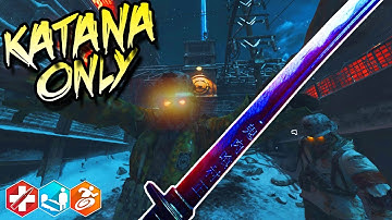 KATANA ONLY CHALLENGE "THE GIANT" BO3 MOD TOOLS (COD Zombies)