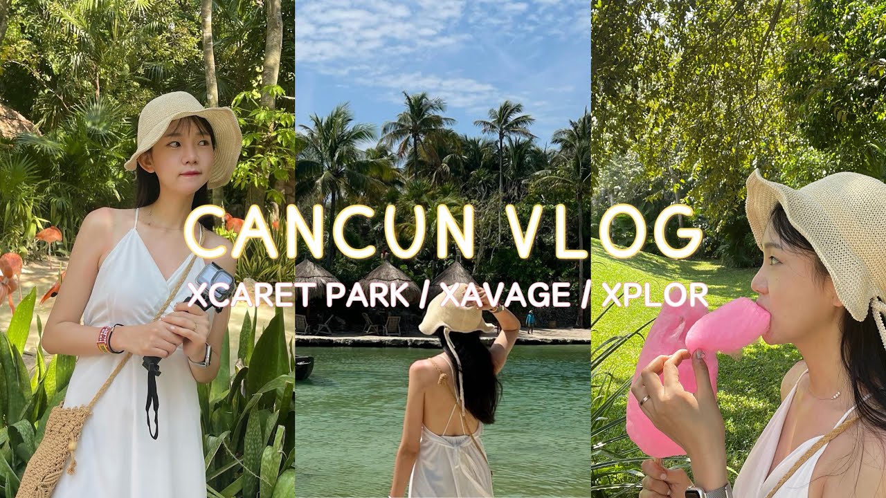 [신혼여행 vlog] 멕시코 칸쿤 | 스칼렛파크 | 세비지 | 스플로르 후에고 | 액티비티 천국💕