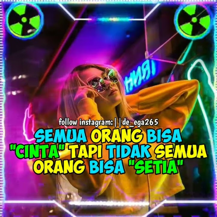 Story wa dj jangan terlalu laju mace we pace we