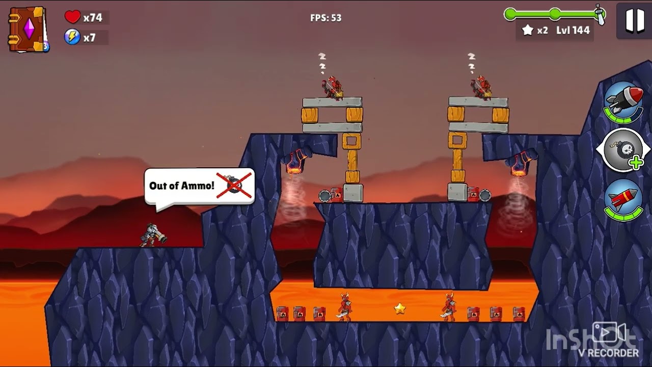 Bomb stick game. (Level 141-150)