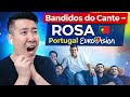 Bandidos Do Cante Rosa Lyric Video Festival Da Canção Portugal Eurovision 2026 REACTION