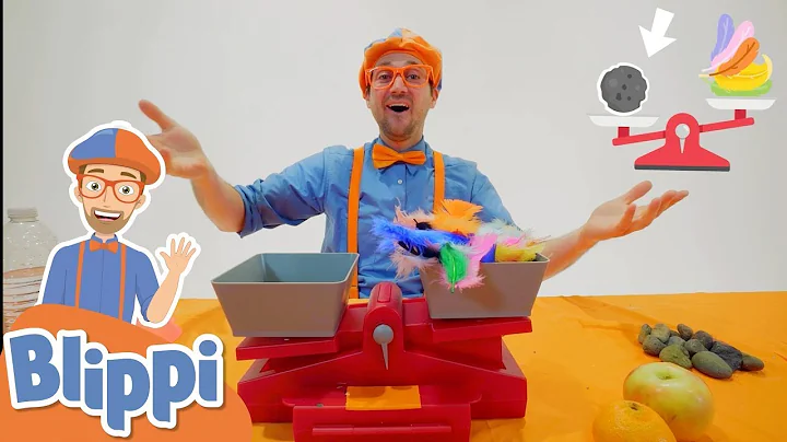 Blippi Learns About Weight - Heavier or Lighter? - Educational Videos for Kids