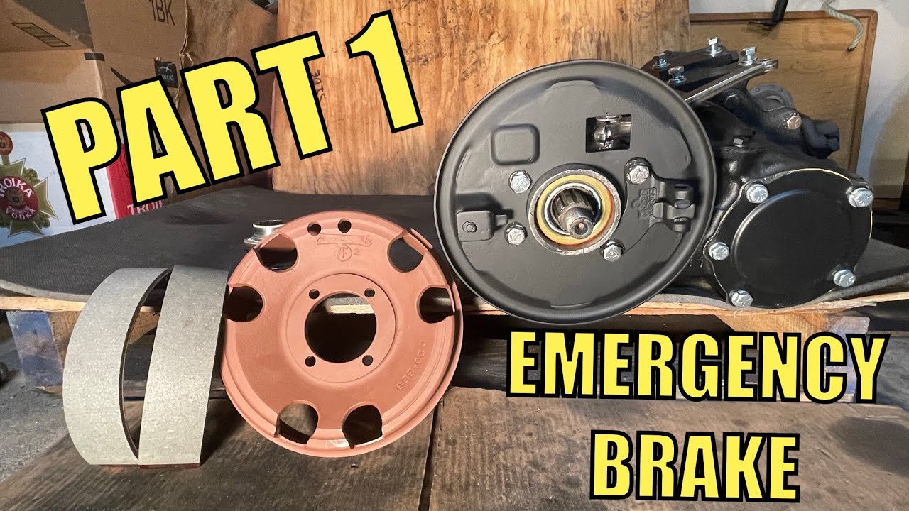 Опорная пластина аварийного тормоза Willys Jeep | (Часть 1)