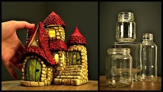 ❣DIY Fairy Cottage Using Jars❣ by Creative Mom 285,296 views 4 years ago 10 minutes, 6 seconds