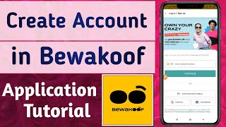 How to Create Account in Bewakoof Online Shopping App screenshot 3