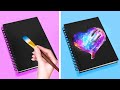 BRILLIANT ART IDEAS AND DRAWING HACKS FOR BEGINNERS