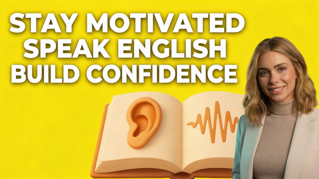 How to Stay Motivated Learning English Slow, Easy Podcast for ...