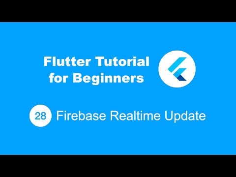 Flutter Tutorial for Beginners 28 Firebase Realtime Update