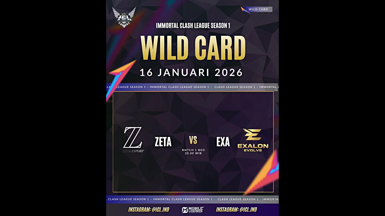 ICL Wild Card Grandfinal - Exalon Evolve vs Zeta Esport