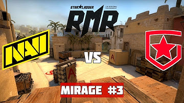Гранд-финал. NAVI vs GAMBIT. Map-3 Mirage. StarLadder CIS RMR 2021