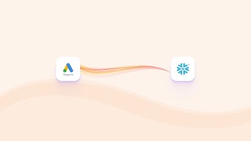 Google Ads Data to Snowflake || Simple Steps
