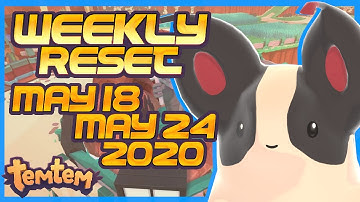 TEMTEM WEEKLY RESET UPDATE #13 - LUMA CEO TATERU! Weekly Information Guide for May 18th - May 24th!