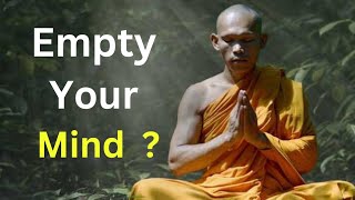 How to Empty your MIND ? ? 🤔 || ZEN MASTER STORY || ZEN WISDOM