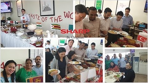 Sharp Middle East FZE (SMEF) Taste the World - Food day Celebration