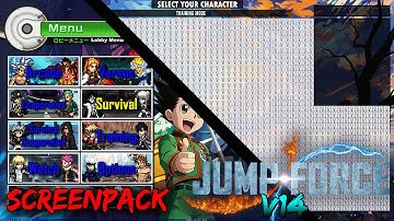 Mugen Screenpack Jump Force Mugen V14 (DirectX)