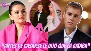 FANS RECUERDAN COMO JUSTIN BIEBER LE ENVIO UN MENSAJE A SELENA DICIENDOLE TE AMO ANTES DE SU BODA